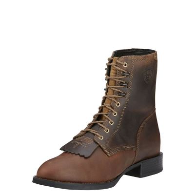 Ariat Heritage Lacer Kahverengi Western Csizma Erkek (39930-501)